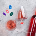 Silicone Wine Glass Charms Markers Drink Markers